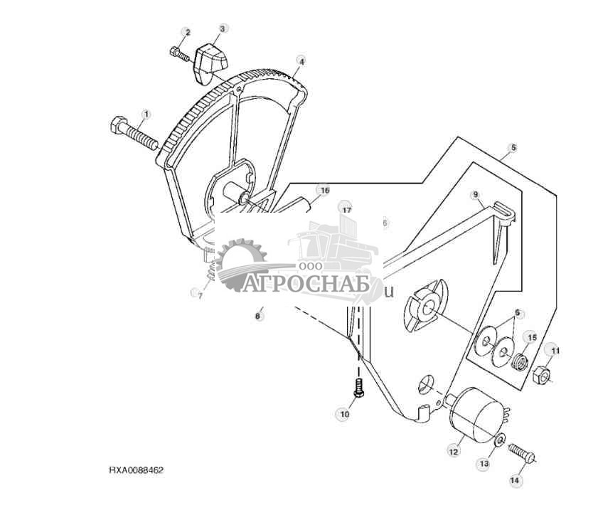 ENGINE SPEED CONTROL (ARMREST) 